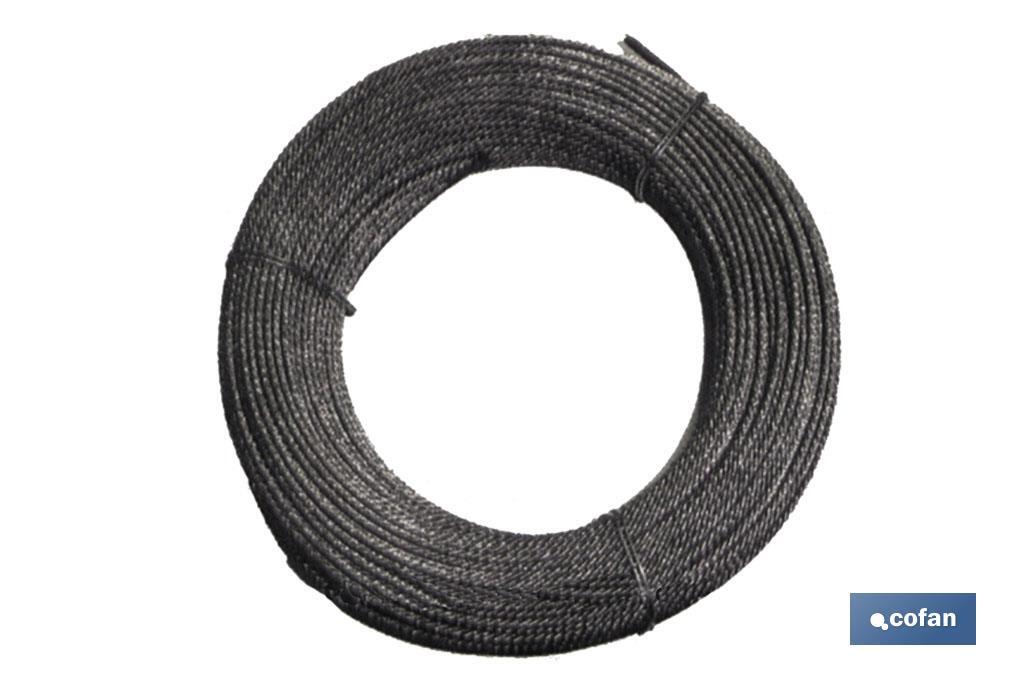 ROLLO CABLE GALVANIZADO 250 MTS. 8MM.