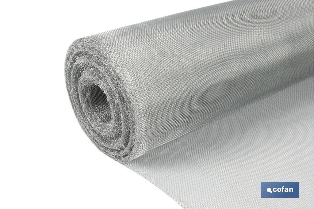 MALLA MOSQUITERA ALUMINIO G-16X16 (1.2X25 M)