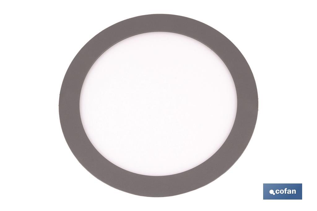 Downlight Gris redondo Empotrar